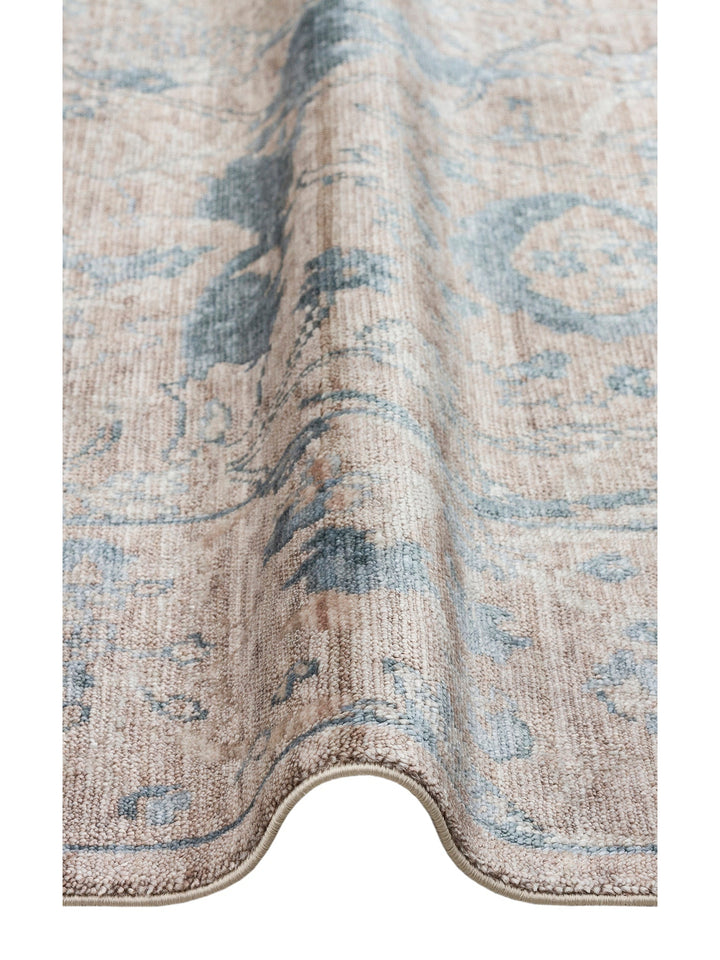 Çırağan %100 Naturel Özel Işıltılı El Emeği ile Özel Tezgahlarda Üretilen TENCEL™ Uşak Halısı 07VSKY - Carpetdocia