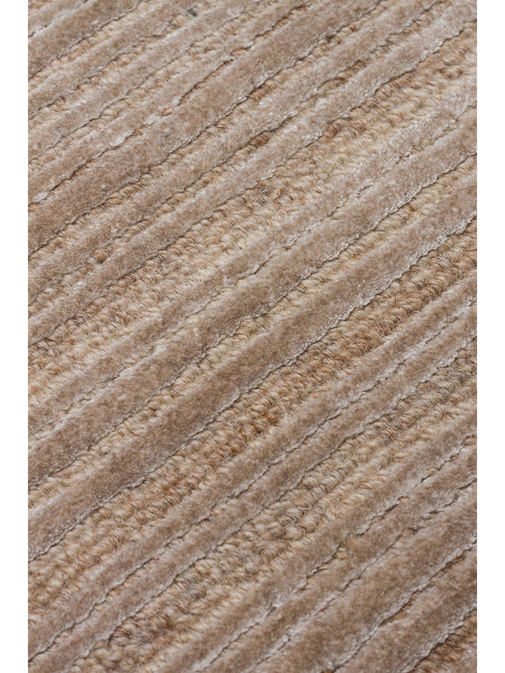 Tappeto tessuto a mano in misto lana e TENCEL™ della serie Palermo BEIGE