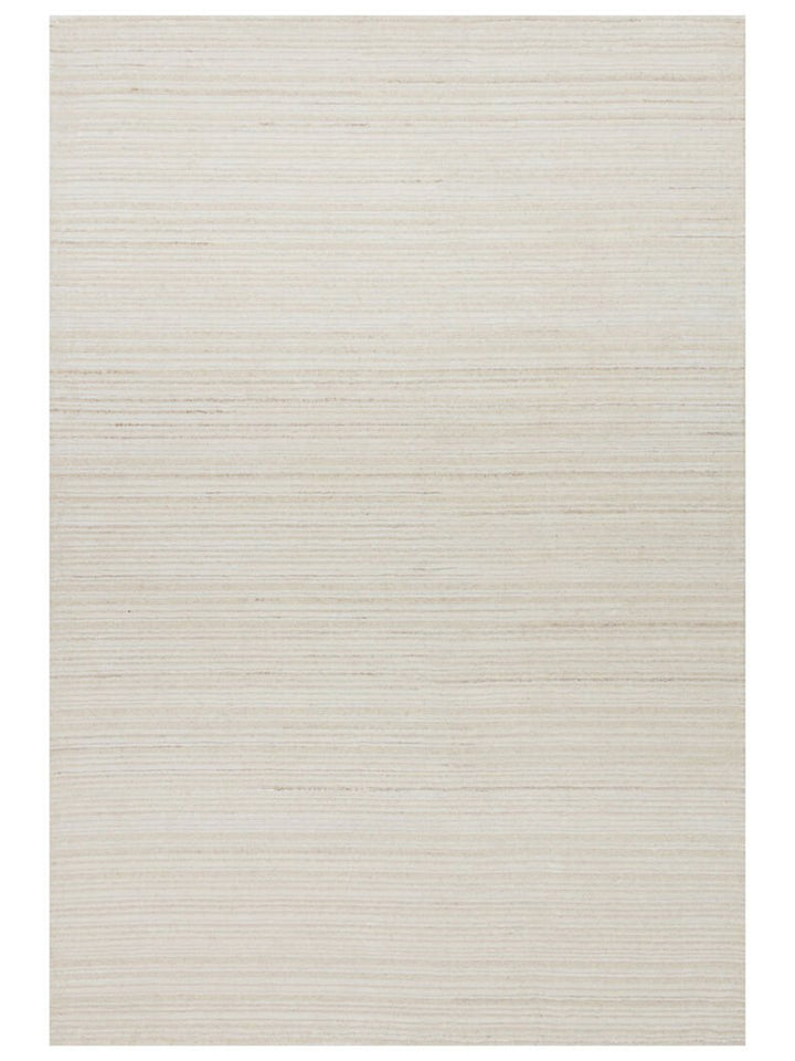 Tappeto tessuto a mano in misto lana e TENCEL™ della serie Palermo CREAM