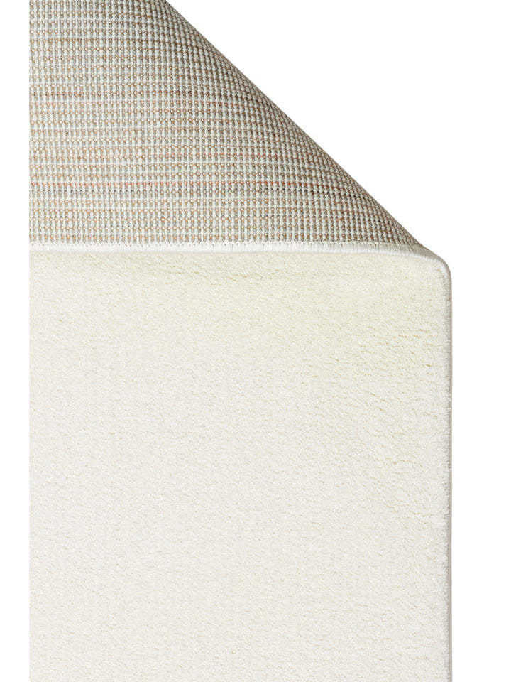 Peace Art Dust-Free, Soft-Touch, Elegant Shaggy Carpet 05 WHITE