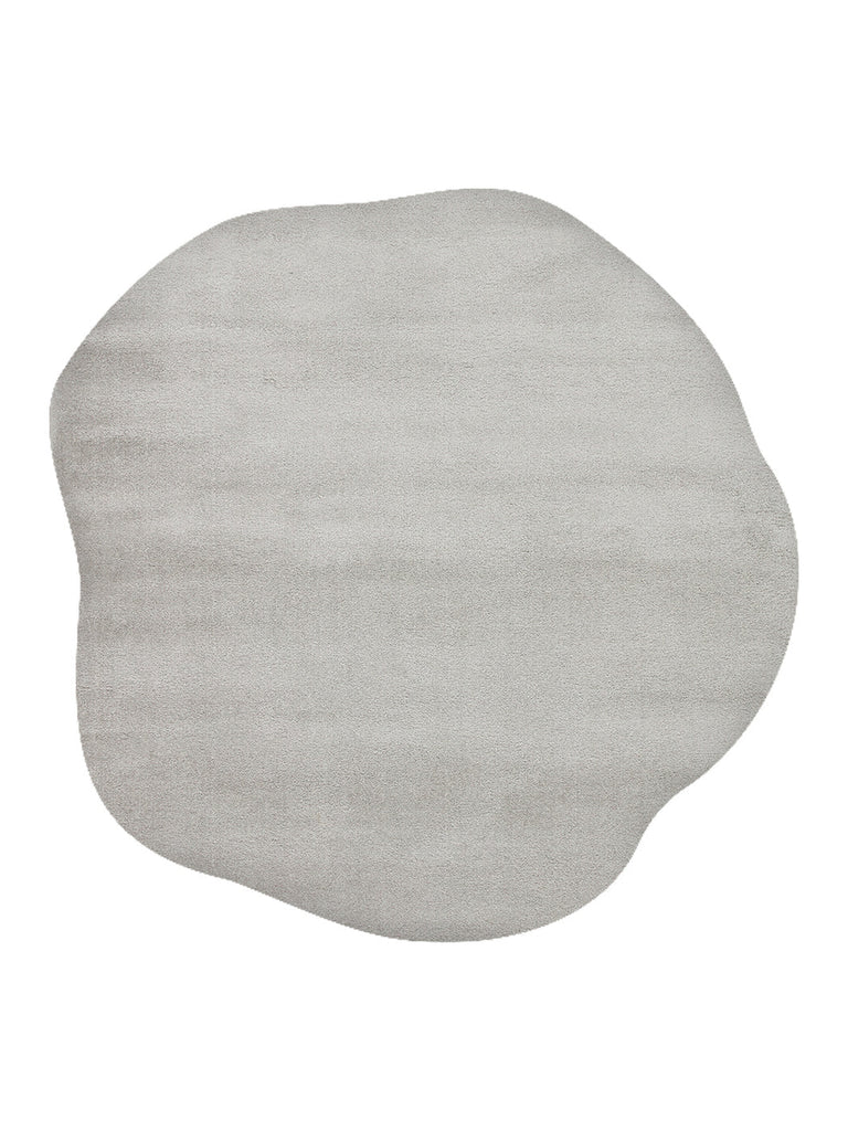 Peace Art Dust-Free, Soft-Touch, Elegant Shaggy Carpet 04 GREY
