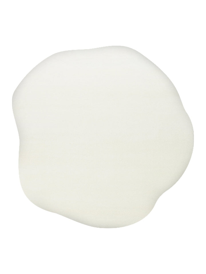 Peace Art Dust-Free, Soft-Touch, Elegant Shaggy Carpet 04 WHITE