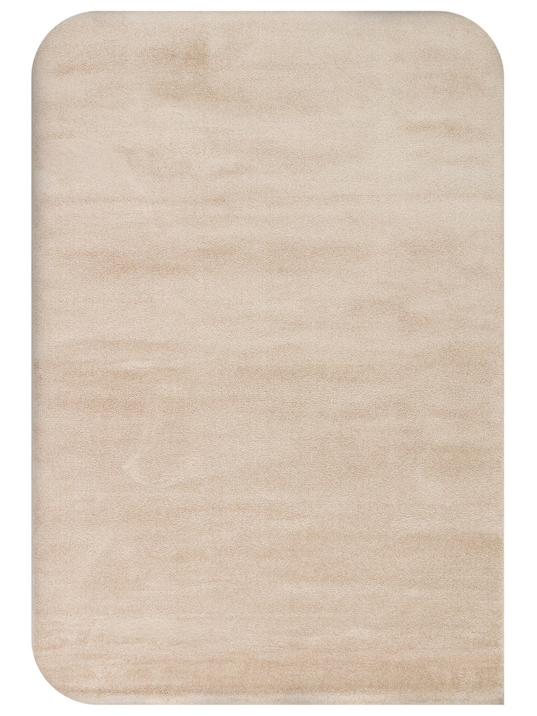 Peace Art Dust-Free, Soft-Touch, Elegant Shaggy Carpet 05 BEIGE
