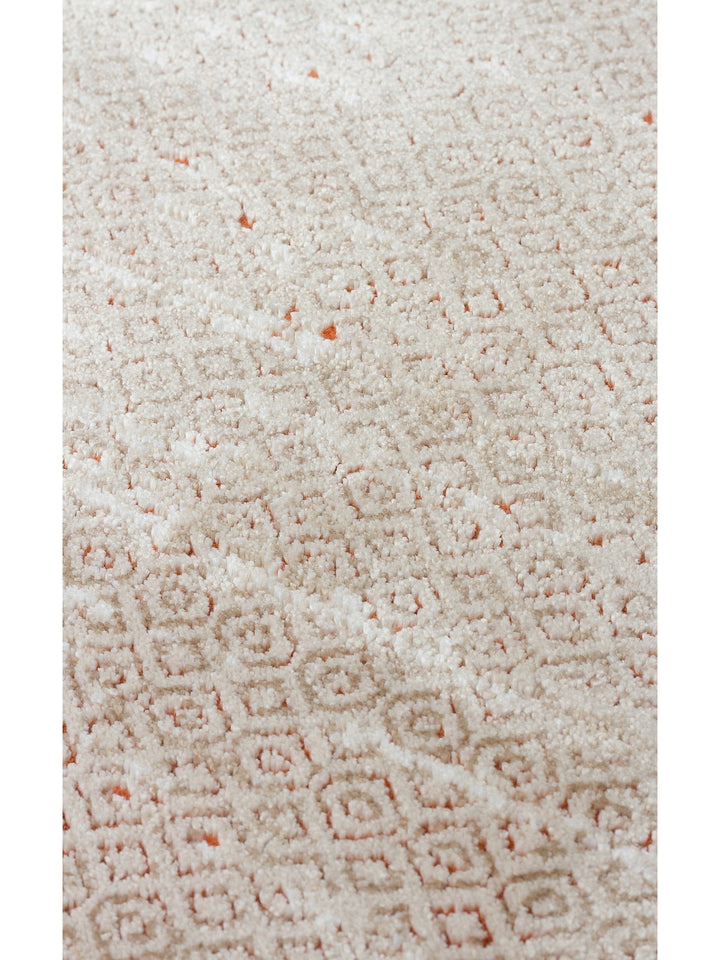 Cairo Serisi Extra Yumuşak Dokulu Sık Dokuma Modern Desenlere Sahip Şık Salon Halısı 05 CREAM VIZON - Carpetdocia