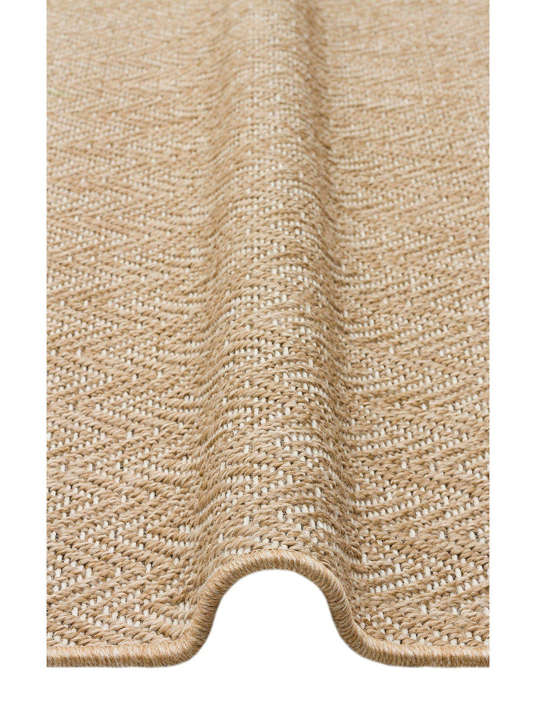 Dream İç ve Dış Mekan Kullanımına Uygun Kolay Temizlenebilir Sisal Görünümlü Halı 02 NATURAL WHITEXW - Carpetdocia