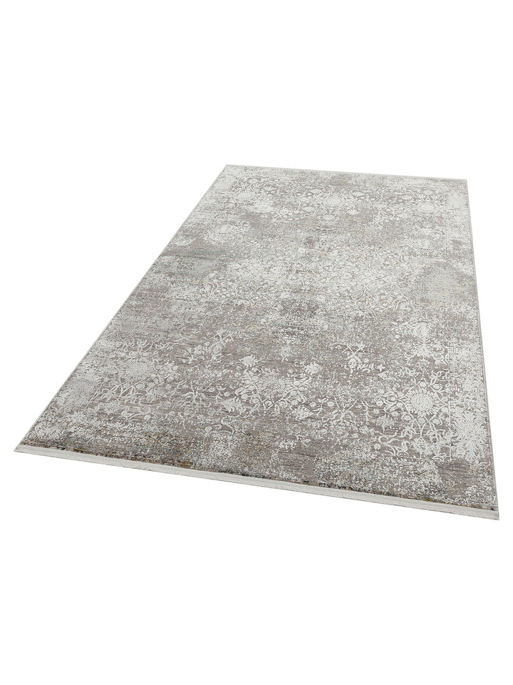Elegant Özel Işıltılı Yüksek Kaliteli Sık Dokuma Salon Oturma Odası Koridor Modern Halı 10CREMGREYXW - Carpetdocia