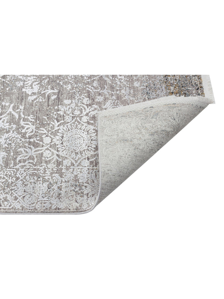 Elegant Özel Işıltılı Yüksek Kaliteli Sık Dokuma Salon Oturma Odası Koridor Modern Halı 10CREMGREYXW - Carpetdocia