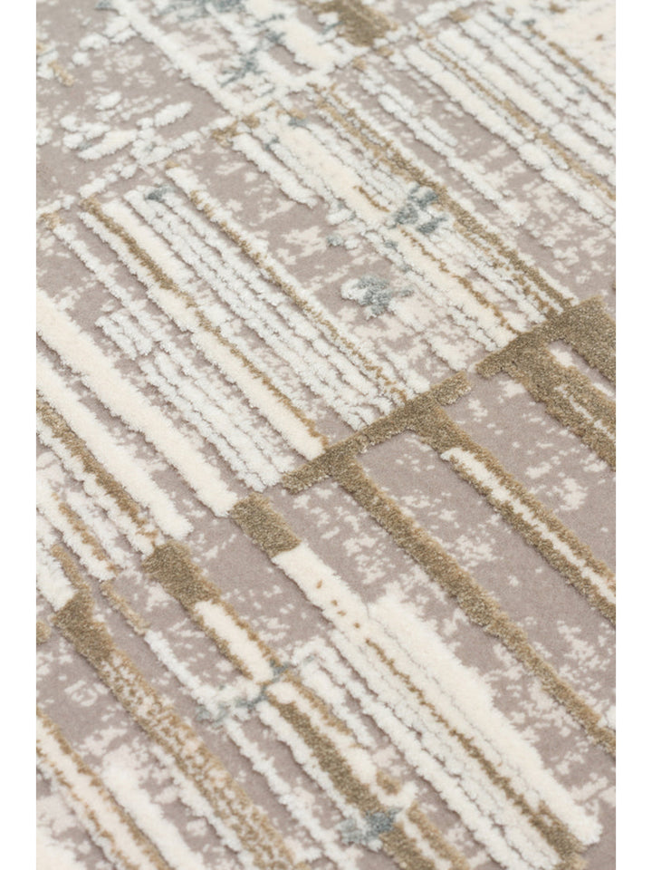 Elegant Özel Işıltılı Yüksek Kaliteli Sık Dokuma Salon Oturma Odası Koridor Modern Halı 36CREAMBEGX - Carpetdocia