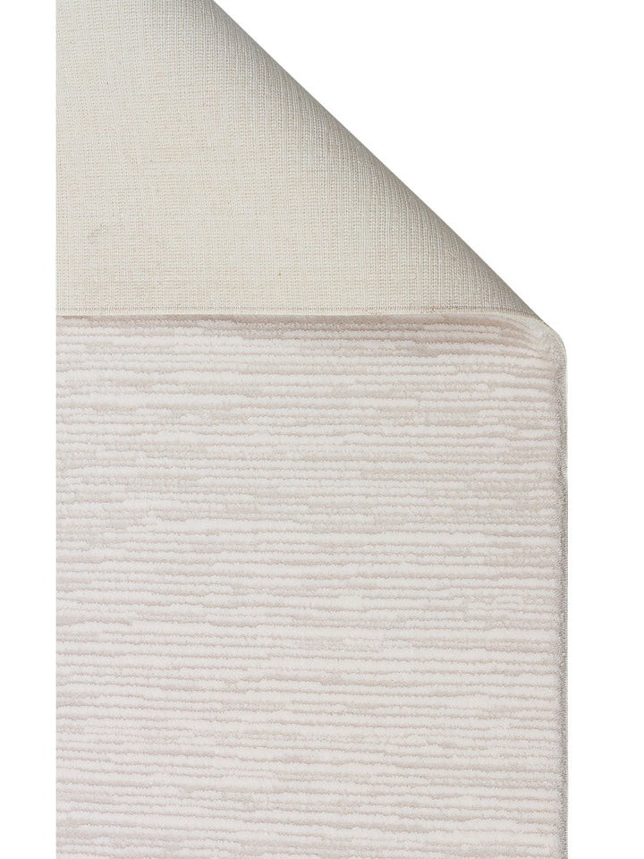 Fade Serisi Sade Desenli Oturma Odası Salon Koridor Antre Yatak Odası Modern Halı PLAIN CREAM - Carpetdocia