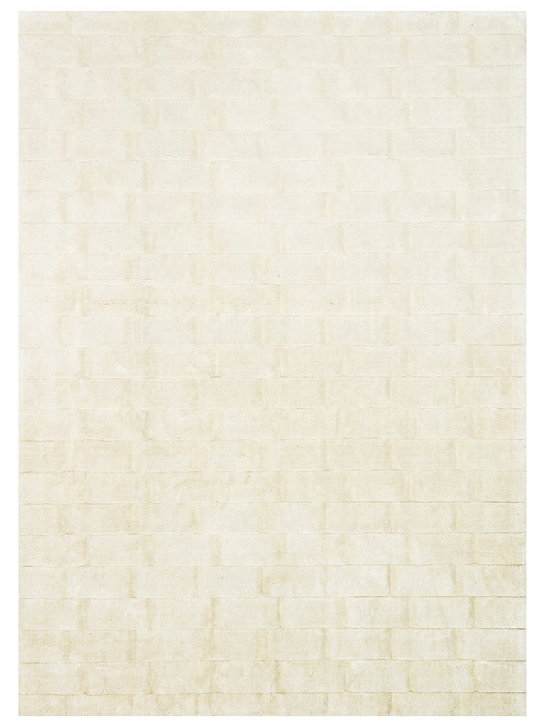 Fluffy Series 3D Carved Hand Woven Living Room Bedroom Corridor Entrance Modern Carpet IVORY