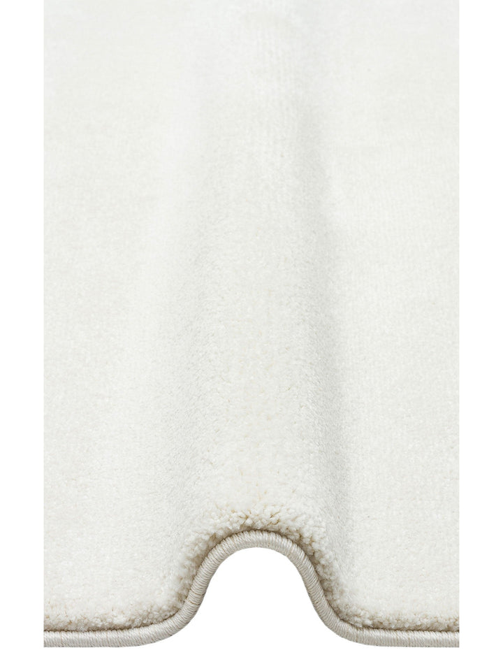 Lamma Serisi Sade Desenli Oturma Odası Salon Koridor Antre Yatak Odası Modern Halı PLAIN WHITE - Carpetdocia