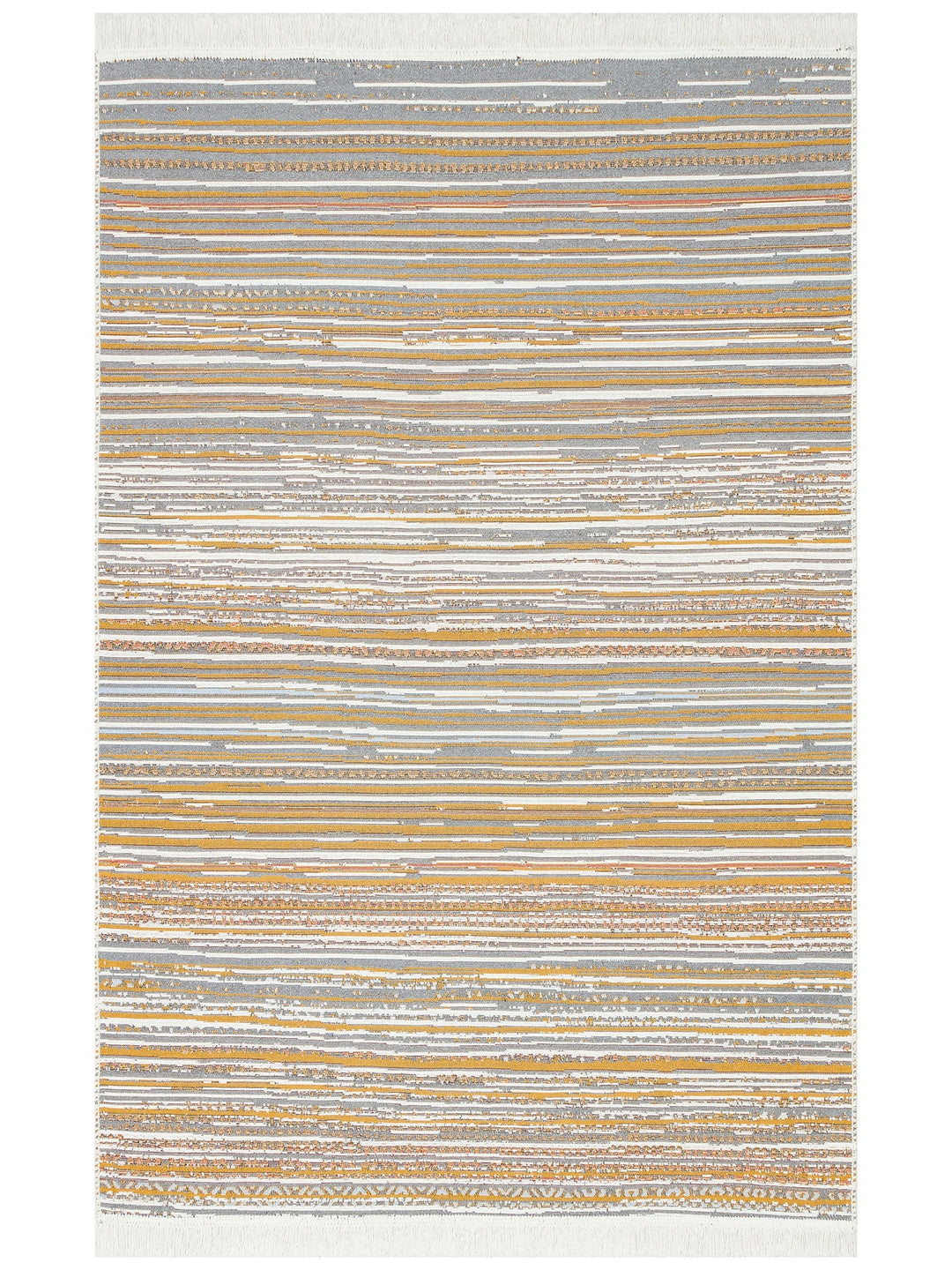 Maya %100 Naturel Pamuk Yıkanabilir Çift Taraflı Oturma Odası Mutfak Koridor Modern Kilim 35 MULTY - Carpetdocia