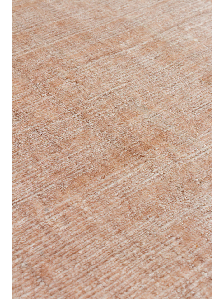 Mulberry Serisi %100 Rayon El Dokuma Parlak Modern Salon Oturma Odası Halı LBEIGE - Carpetdocia