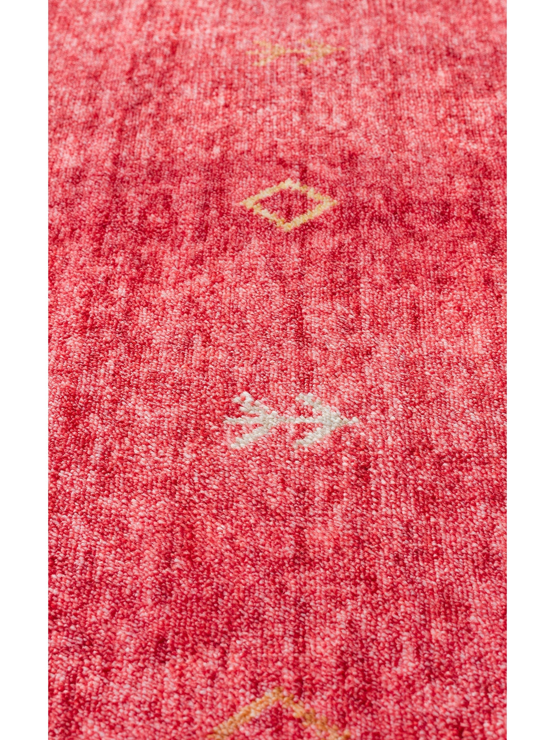Oushak Carnaval %100 Naturel Kolay Temizlenir El Emeğiyle Üretilen Tensel Modern Uşak Halısı 11 RED - Carpetdocia