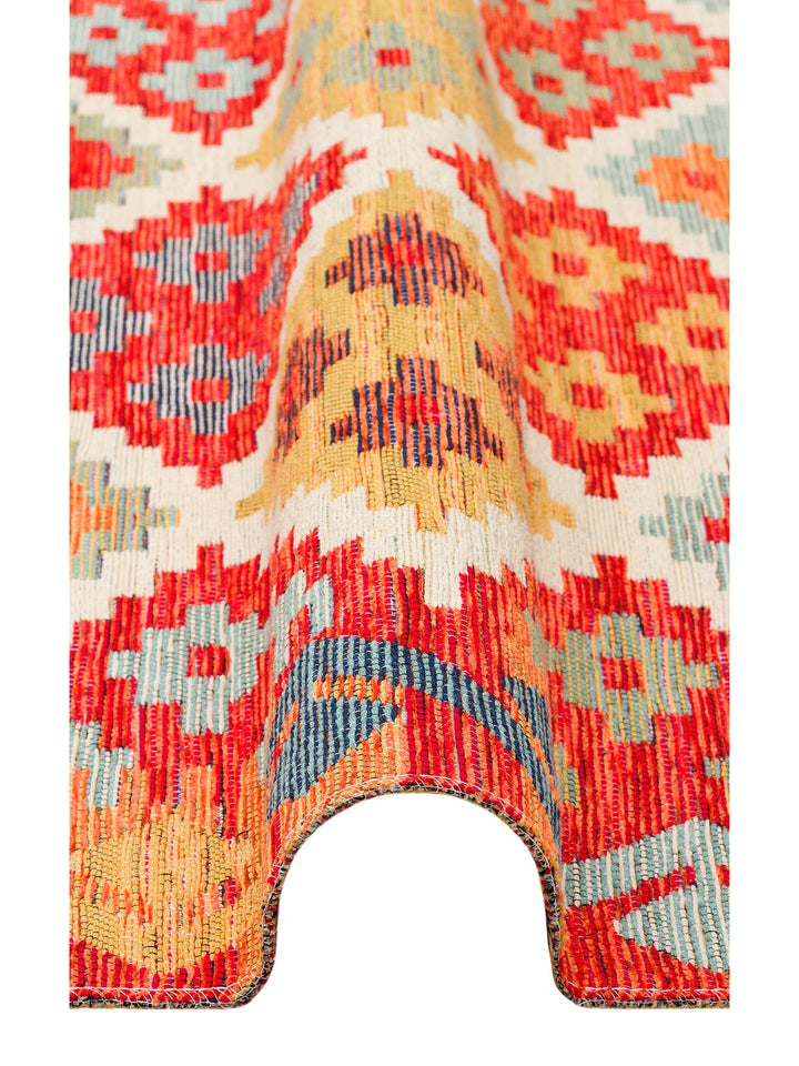 Rota Yıkanabilir, Çift Taraflı Kullanıma Uygun Yumuşak Tuşeli Otantik Kilim 05 TERRA - Carpetdocia