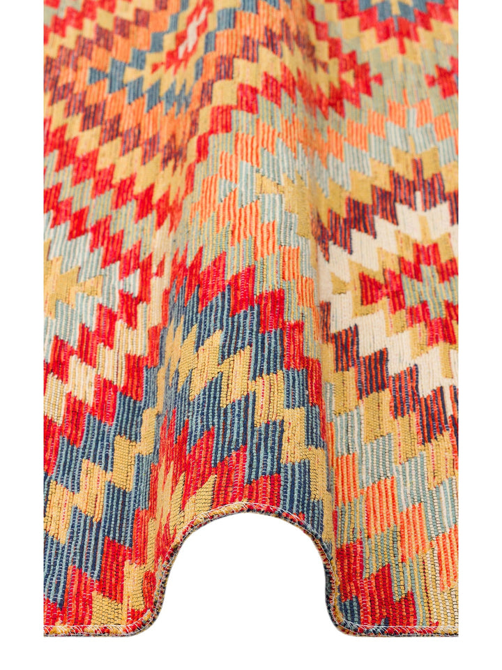 Rota Yıkanabilir, Çift Taraflı Kullanıma Uygun Yumuşak Tuşeli Otantik Kilim 07 TERRA - Carpetdocia