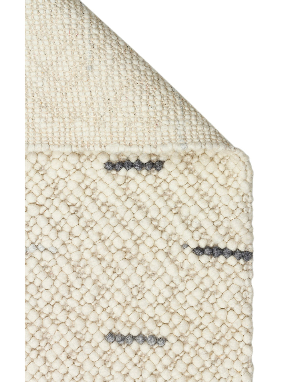 Woolstar %100 Naturel Kazak Desenli Salon Oturma Odası Koridor Antre El Dokuma Örgü Halı JD6ANTGRY - Carpetdocia