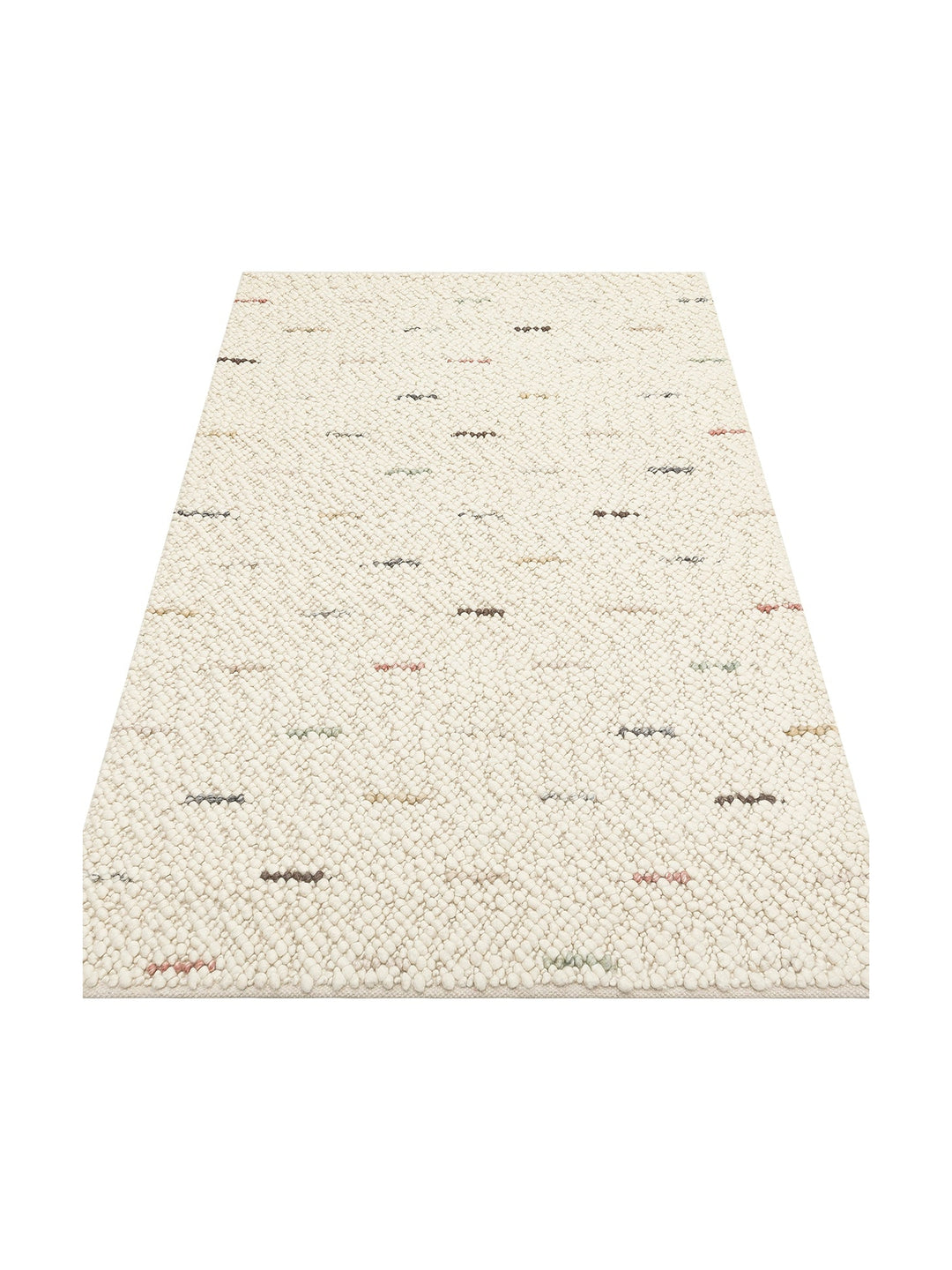 Woolstar %100 Naturel Kazak Desenli Salon Oturma Odası Koridor Antre El Dokuma Örgü Halı JD6MUL - Carpetdocia