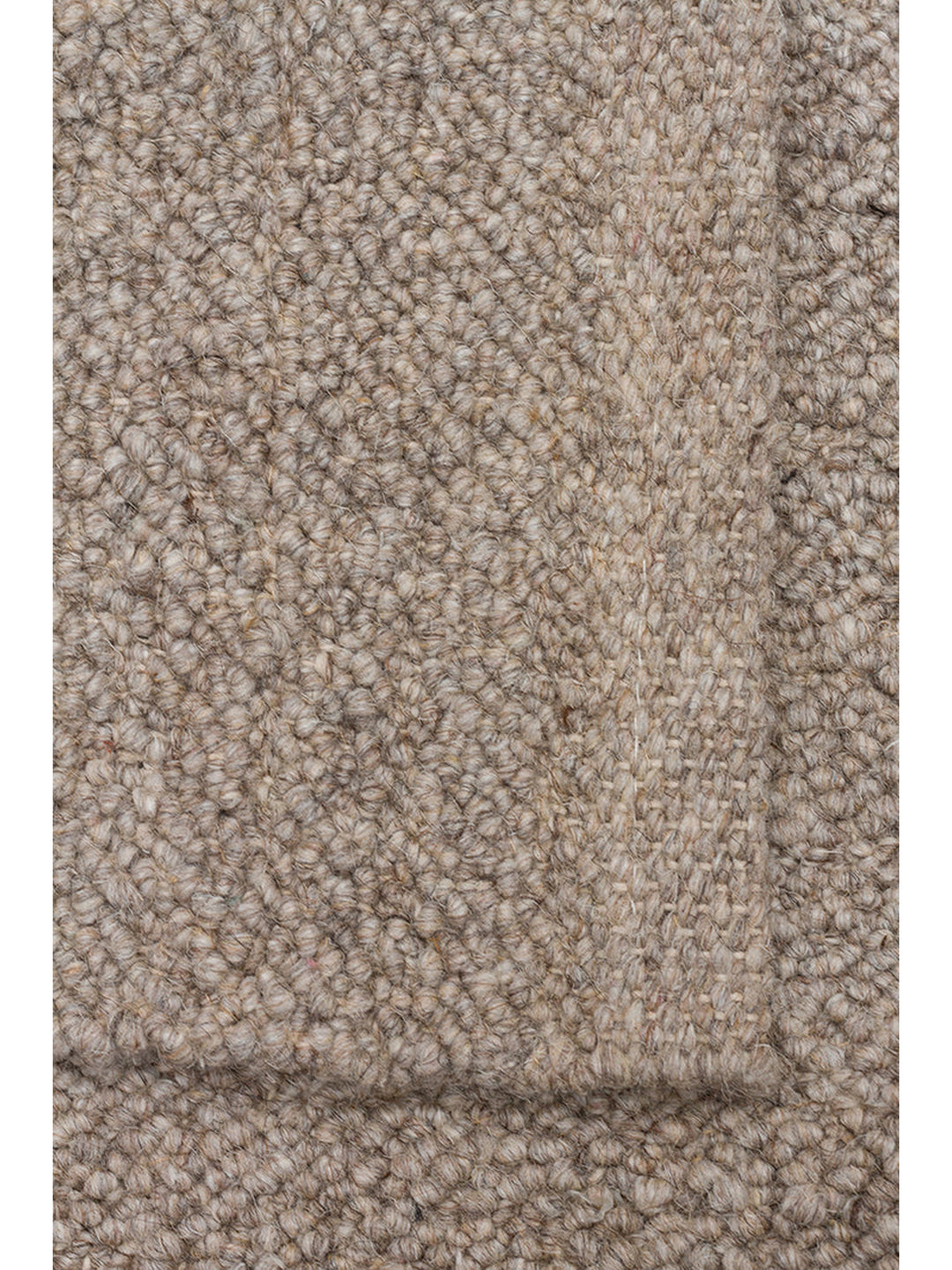Tappeto fatto a mano della serie Agra in misto lana, poliestere e cotone DARK STONE