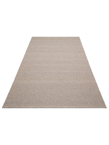 Agra Series Wool Polyester and Cotton Blend Handwoven Rug DARK STONE