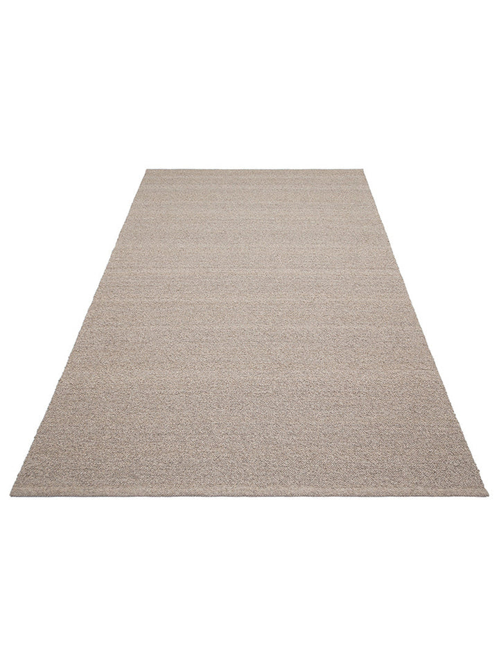 Tappeto fatto a mano della serie Agra in misto lana, poliestere e cotone DARK STONE