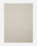 Tapis tissé à la main en mélange de laine, polyester et coton série Agra IVORY