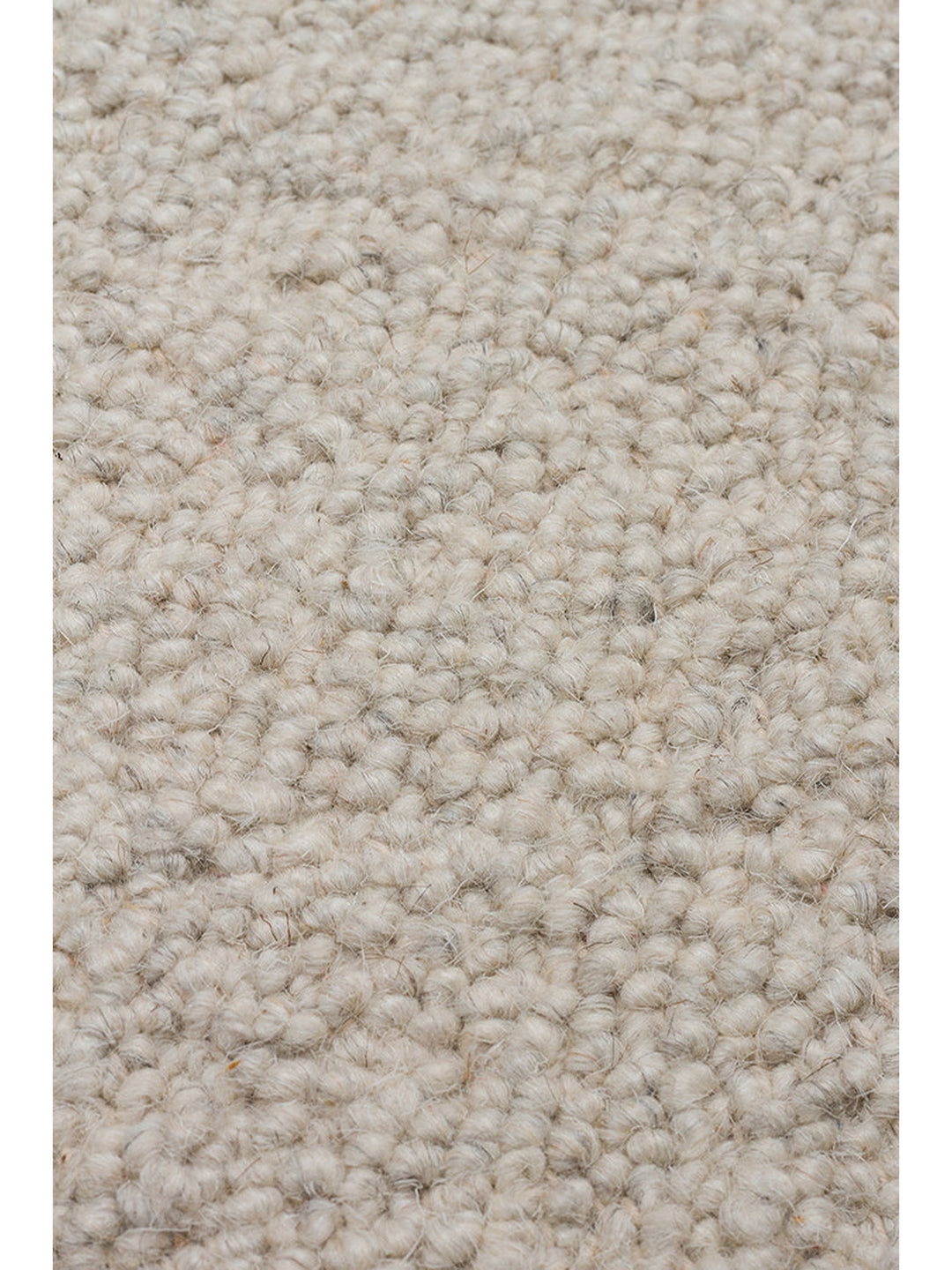 Agra Series Wool Polyester and Cotton Blend Handwoven Rug SILVER