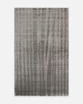 سجادة أنوال سوداء خاصة TENCEL™ 01 ANTHRACITE من Brasilia مصنوعة يدوياً بتصميم عصري بسيط وأنيق