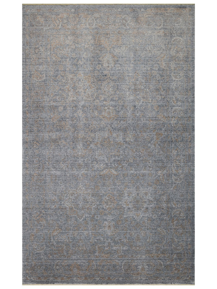 Çırağan %100 Naturel Özel Işıltılı El Emeği ile Özel Tezgahlarda Üretilen TENCEL™ Uşak Halısı 2DGRBZ - Carpetdocia