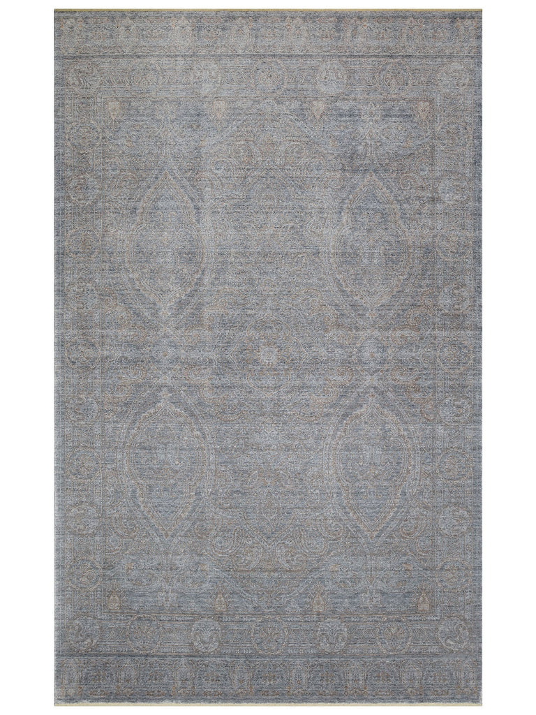 Çırağan 100% Natural Special Shiny Handmade TENCEL™ Uşak Rug Produced on Special Looms 3DGRBZ