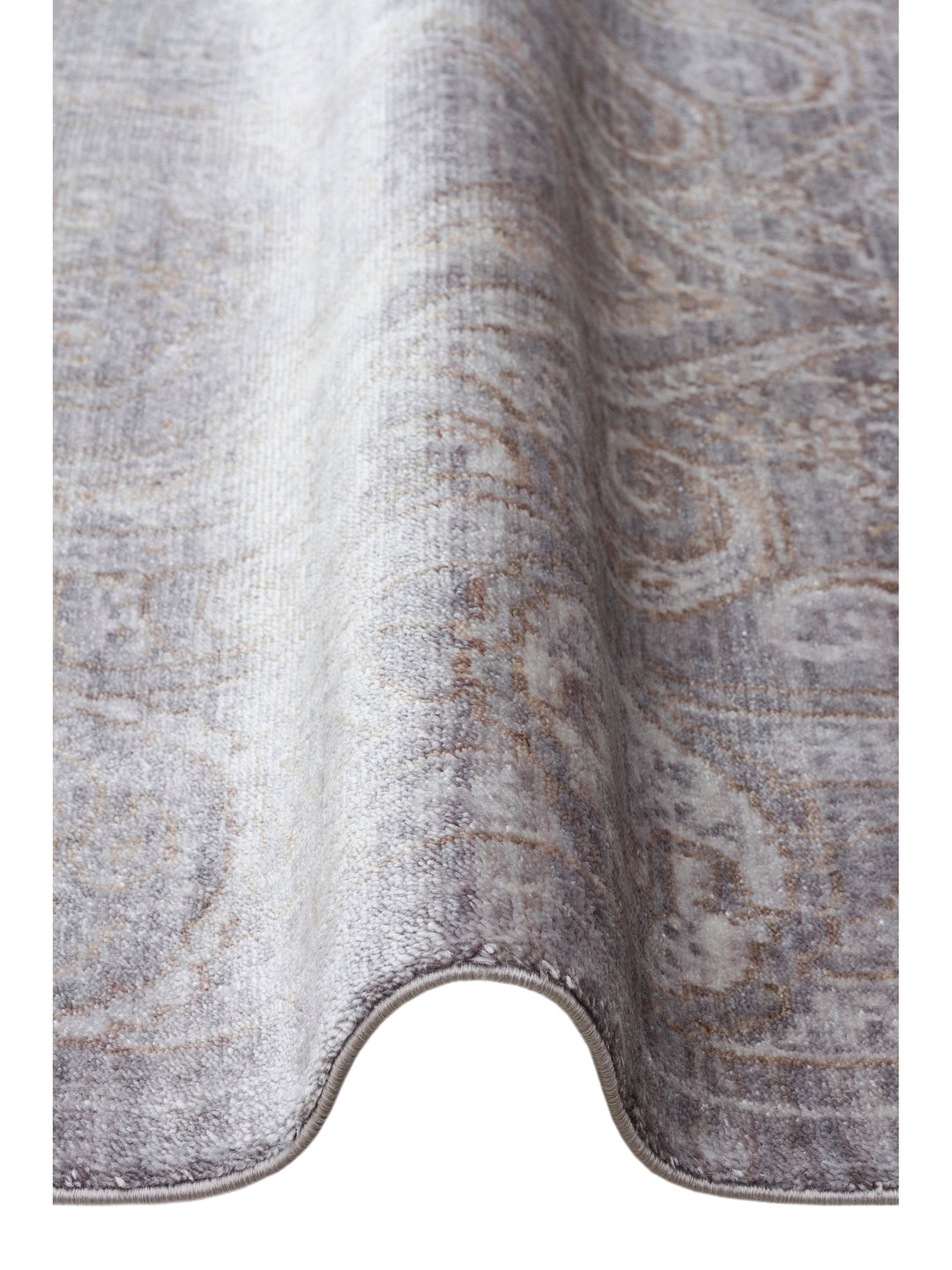 Çırağan %100 Naturel Özel Işıltılı El Emeği ile Özel Tezgahlarda Üretilen TENCEL™ Uşak Halısı 3DGRBZ - Carpetdocia