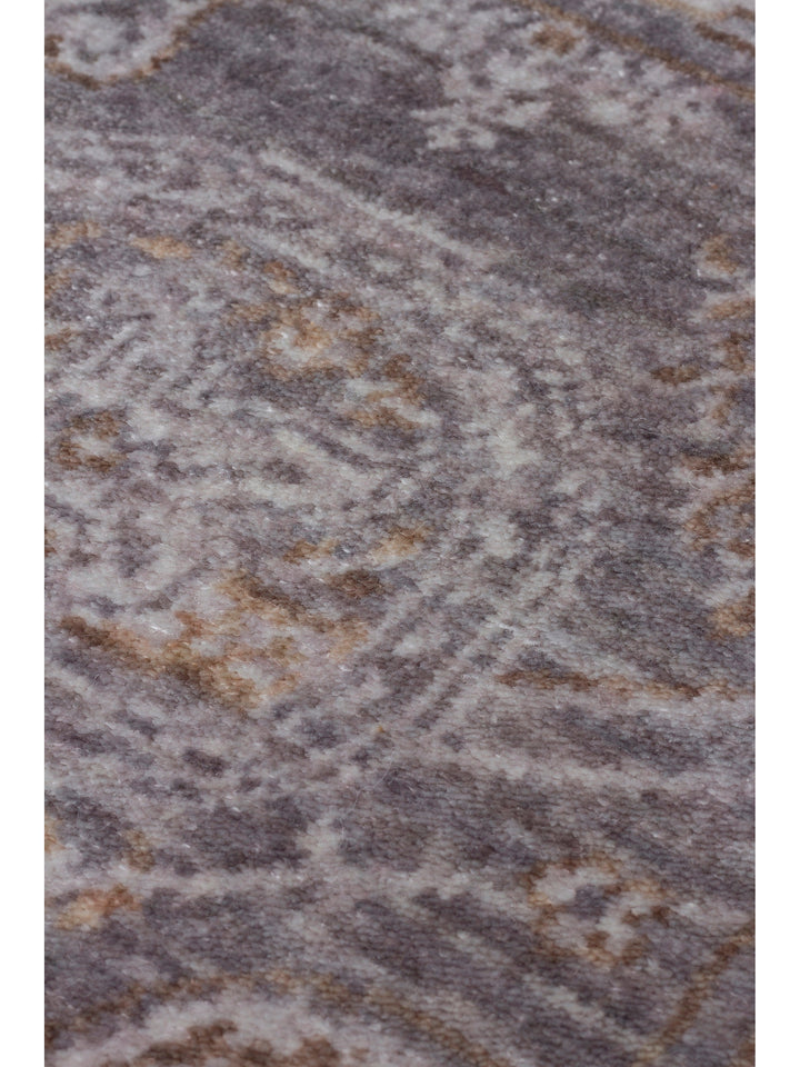 Çırağan %100 Naturel Özel Işıltılı El Emeği ile Özel Tezgahlarda Üretilen TENCEL™ Uşak Halısı 3DGRBZ - Carpetdocia