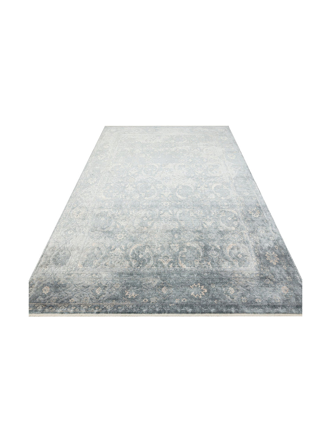 Çırağan %100 Naturel Özel Işıltılı El Emeği ile Özel Tezgahlarda Üretilen TENCEL™ Uşak Halısı 6SKYVZ - Carpetdocia