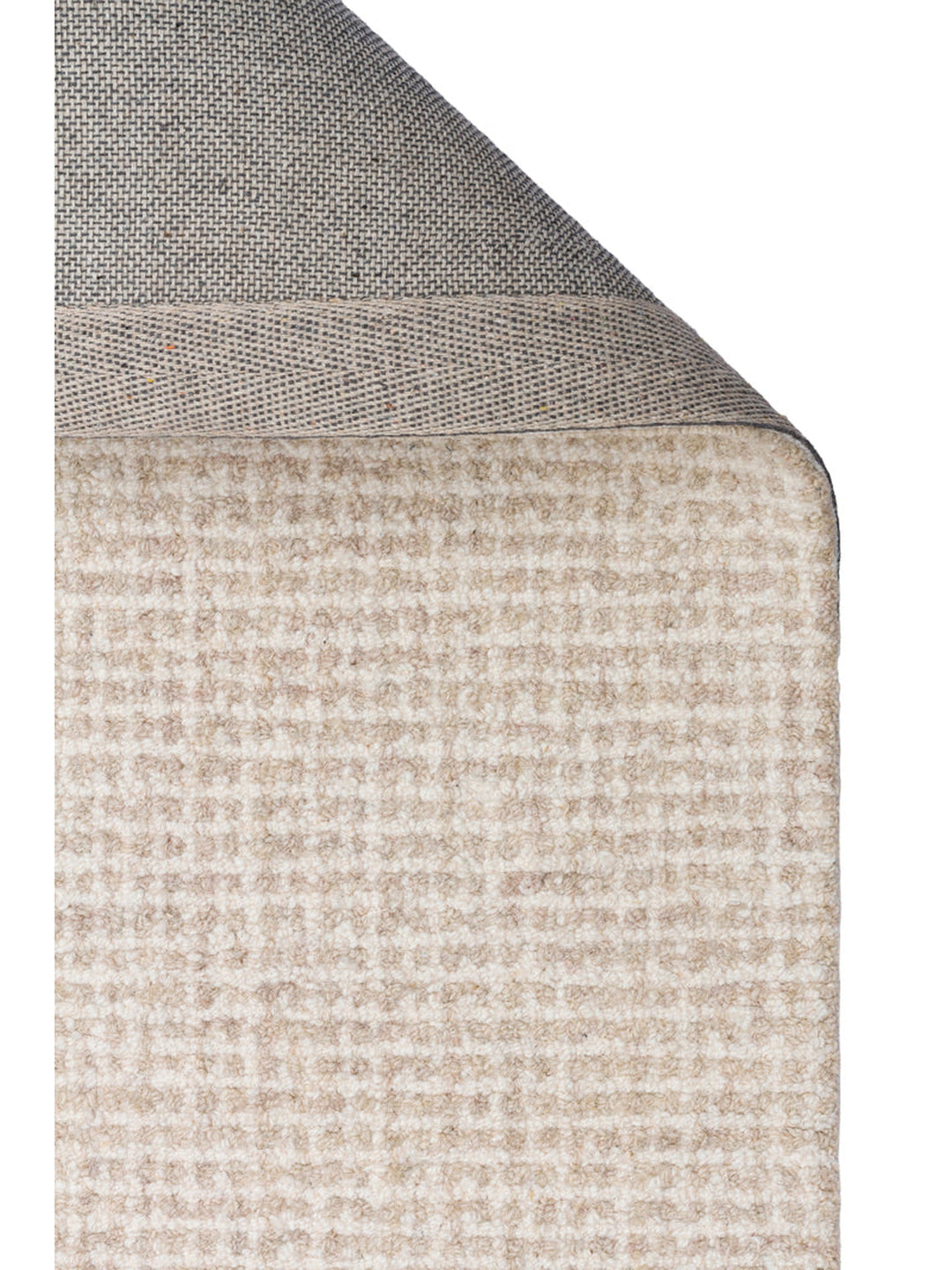Dublin Serisi Yün ve Pamuk Karışımı El Dokuma Halı NATURAL