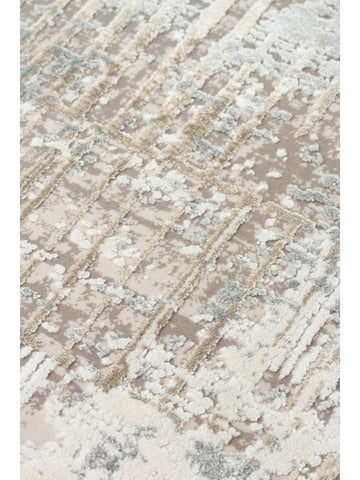Elegant Özel Işıltılı Yüksek Kaliteli Sık Dokuma Salon Oturma Odası Koridor Modern Halı 36CREAMBEGX - Carpetdocia