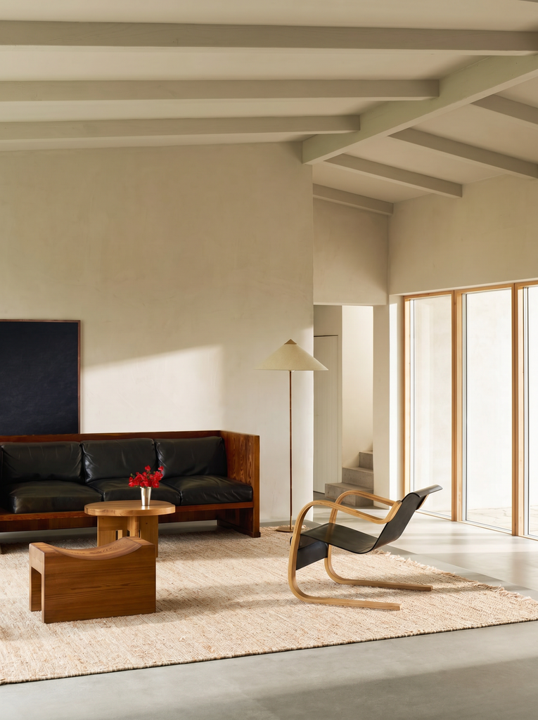 Hitit Serie 100% natürliche Wolle und Jute handgewebter traditioneller Wohnzimmer Sitzbereich Schlafzimmer Teppich BEIGE