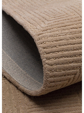 سجادة يدوية من مزيج الصوف والقطن من سلسلة Milano BEIGE
