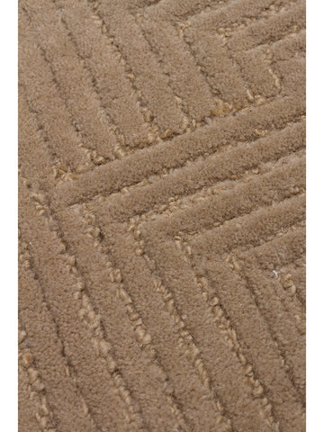 سجادة يدوية من مزيج الصوف والقطن من سلسلة Milano BEIGE