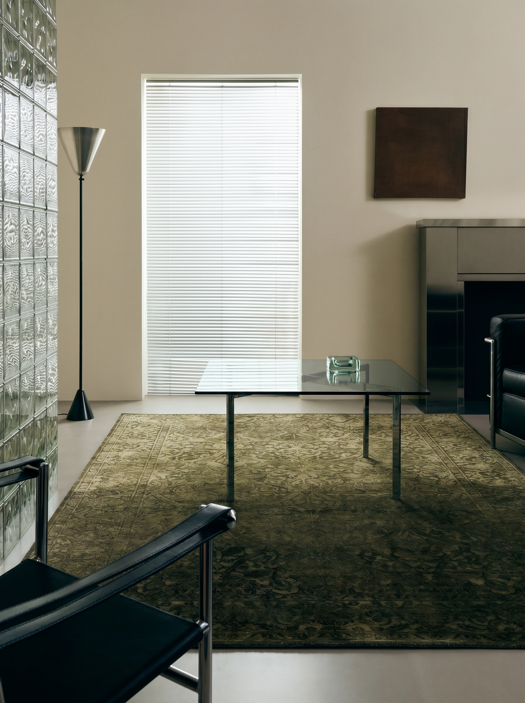 Indian Handmade Carpet Single Piece Wool and Silk Jaipur Lacuna Modern Overdyed Living Room Burnt Olive