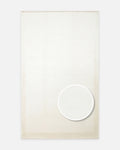 Montenegro Viscose Blend Simple Pattern Dense Weave Living Room Hallway Modern Carpet 02 CREAM