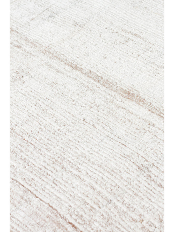 Mulberry Serisi %100 Rayon El Dokuma Parlak Modern Salon Oturma Odası Halı LBEIGE - Carpetdocia