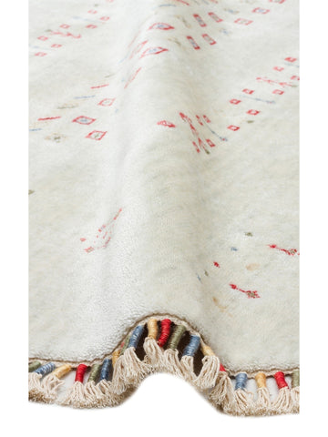 Oushak Carnaval 100% Natural Easy to Clean Handcrafted TENCEL™ Modern Uşak Carpet 06 BEIGE Q