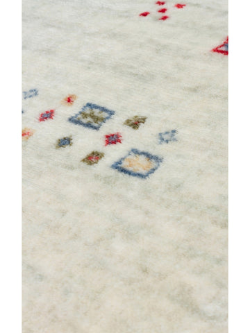 Oushak Carnaval 100% Natural Easy to Clean Handcrafted TENCEL™ Modern Uşak Carpet 06 BEIGE Q