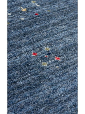 Oushak Carnaval 100% Natural Easy to Clean Handcrafted TENCEL™ Modern Uşak Carpet 06 BLUE Q