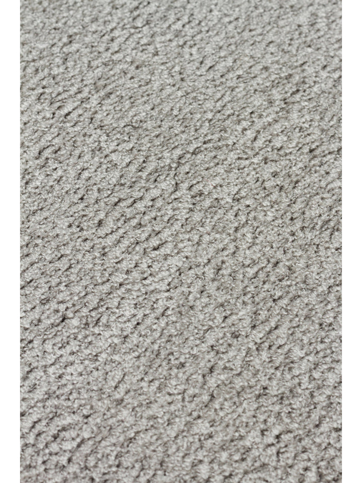 Peace Art Hav Toz Vermez Yumuşak Tuşeli Zarif Shaggy Halı 01 GREY - Carpetdocia