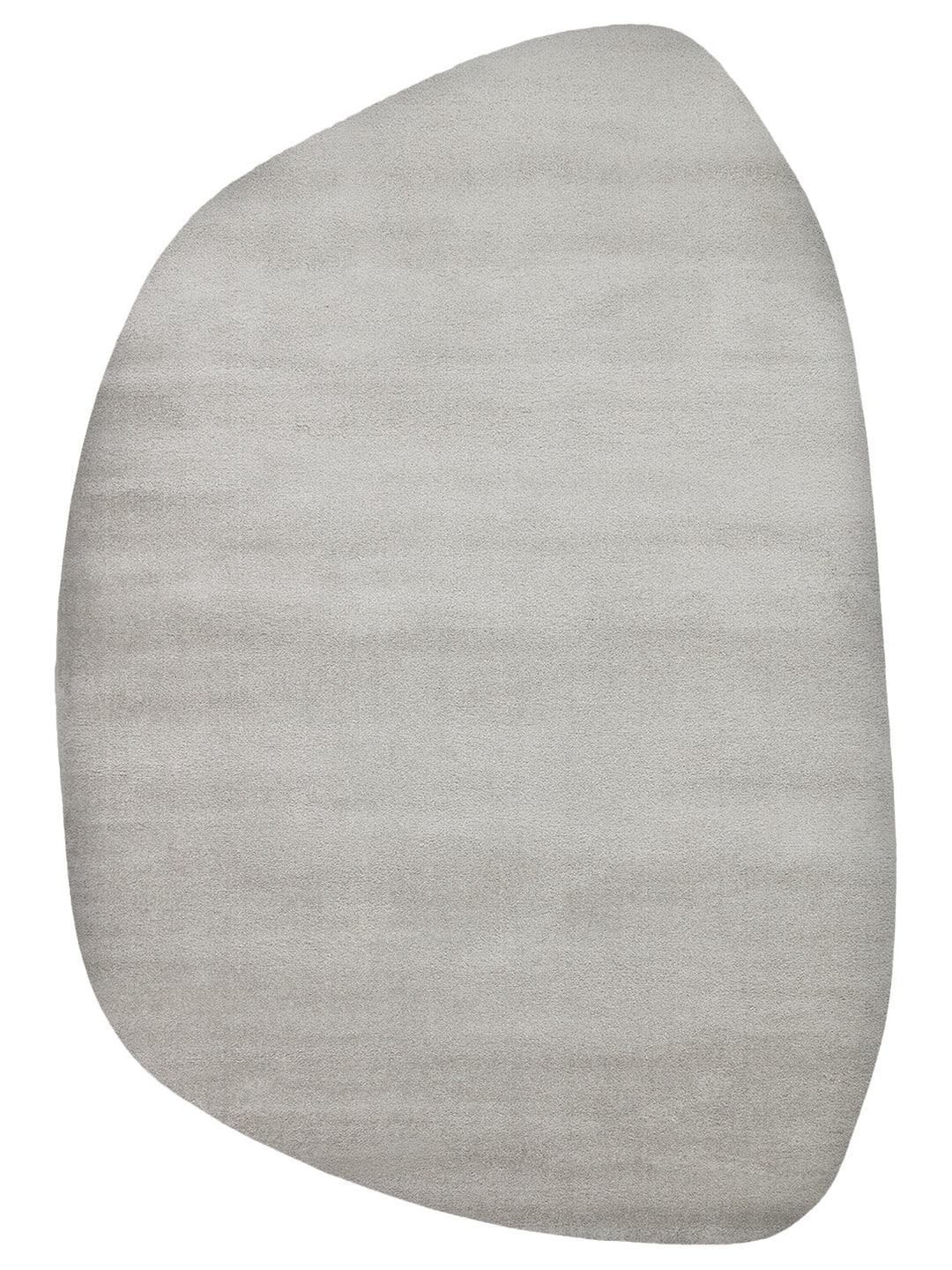Peace Art Hav Toz Vermez Yumuşak Tuşeli Zarif Shaggy Halı 03 GREY - Carpetdocia