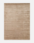 Portofino Serie 100% natürliche Viskose Wolle Baumwolle handgewebter moderner Wohnzimmer Teppich BROWN