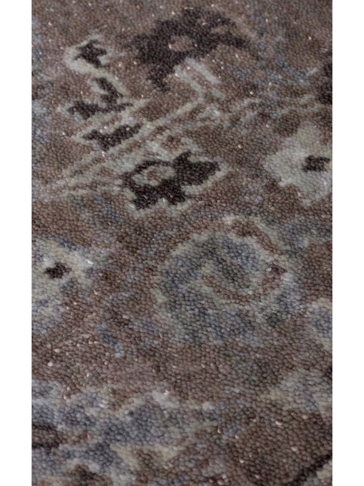 Çırağan %100 Naturel Özel Işıltılı El Emeği ile Özel Tezgahlarda Üretilen Tensel Uşak Halısı 07 SMGR - Carpetdocia