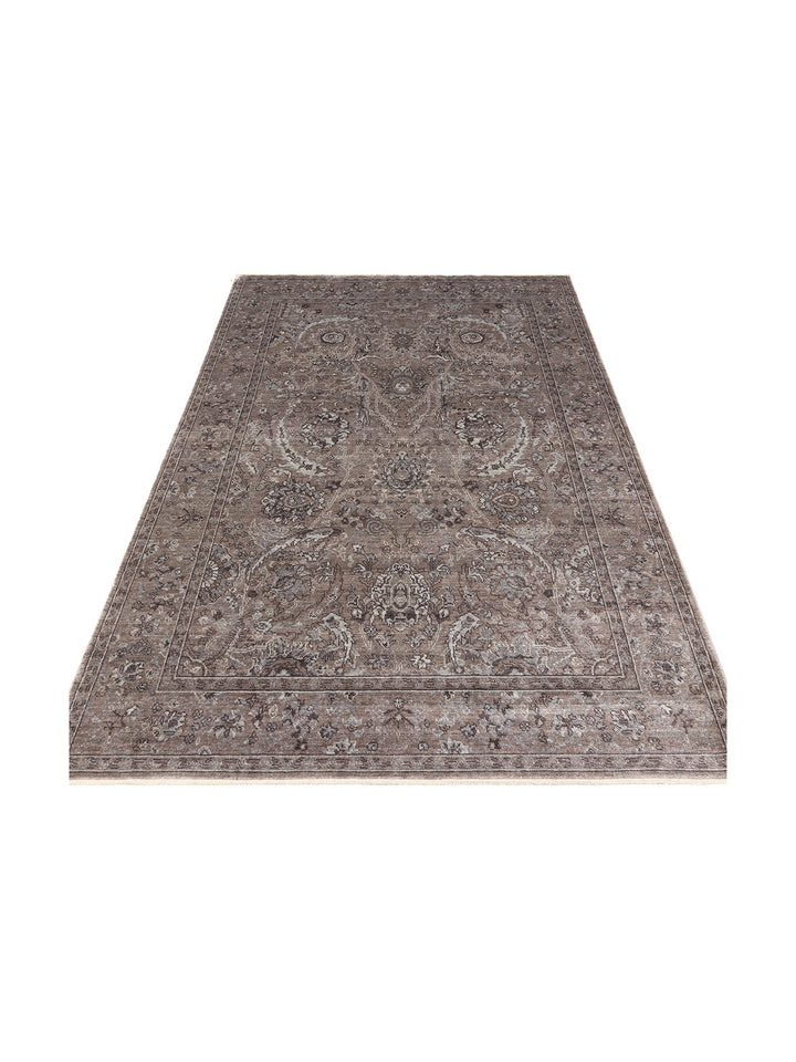 Çırağan %100 Naturel Özel Işıltılı El Emeği ile Özel Tezgahlarda Üretilen Tensel Uşak Halısı 07 SMGR - Carpetdocia