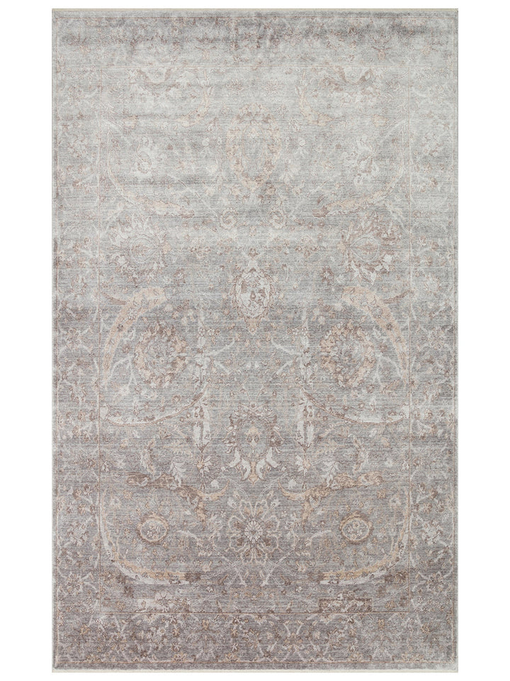 Çırağan %100 Naturel Özel Işıltılı El Emeği ile Özel Tezgahlarda Üretilen Tensel Uşak Halısı 07DGANT - Carpetdocia